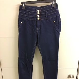 Long Skinny Booty Lifting Jeans